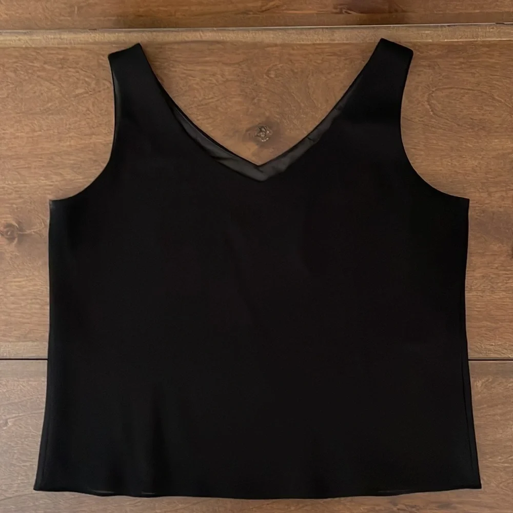 Virgo Black Dressy Camisole Sz. 10